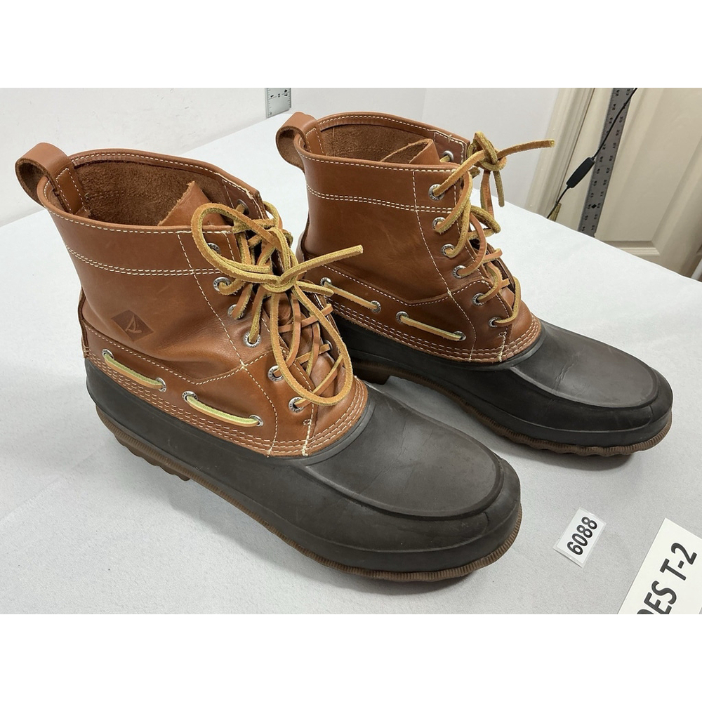 Sperry Brown and Black Men's Rain & Snow Boots